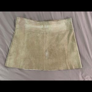 **Fire Sale!** Arden B. Mini suede skirt